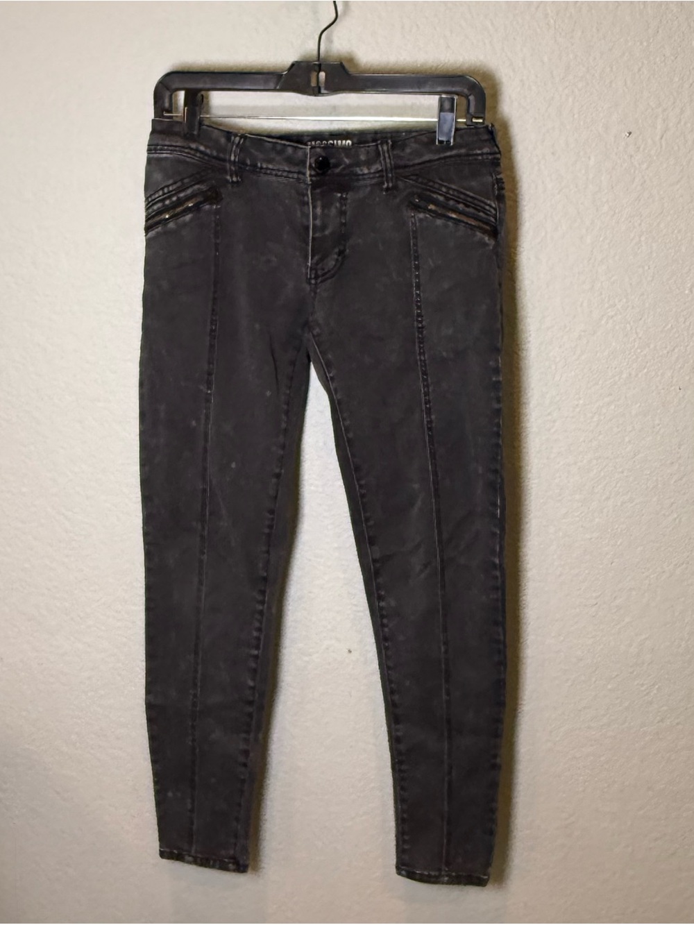 Mossimo Supply Co. Dark Gray Skinny Jeans